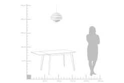 Congo Taklampa 40 cm