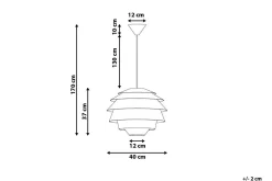 Congo Taklampa 40 cm