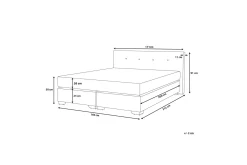 Consul Kontinentalsäng 160|200 cm