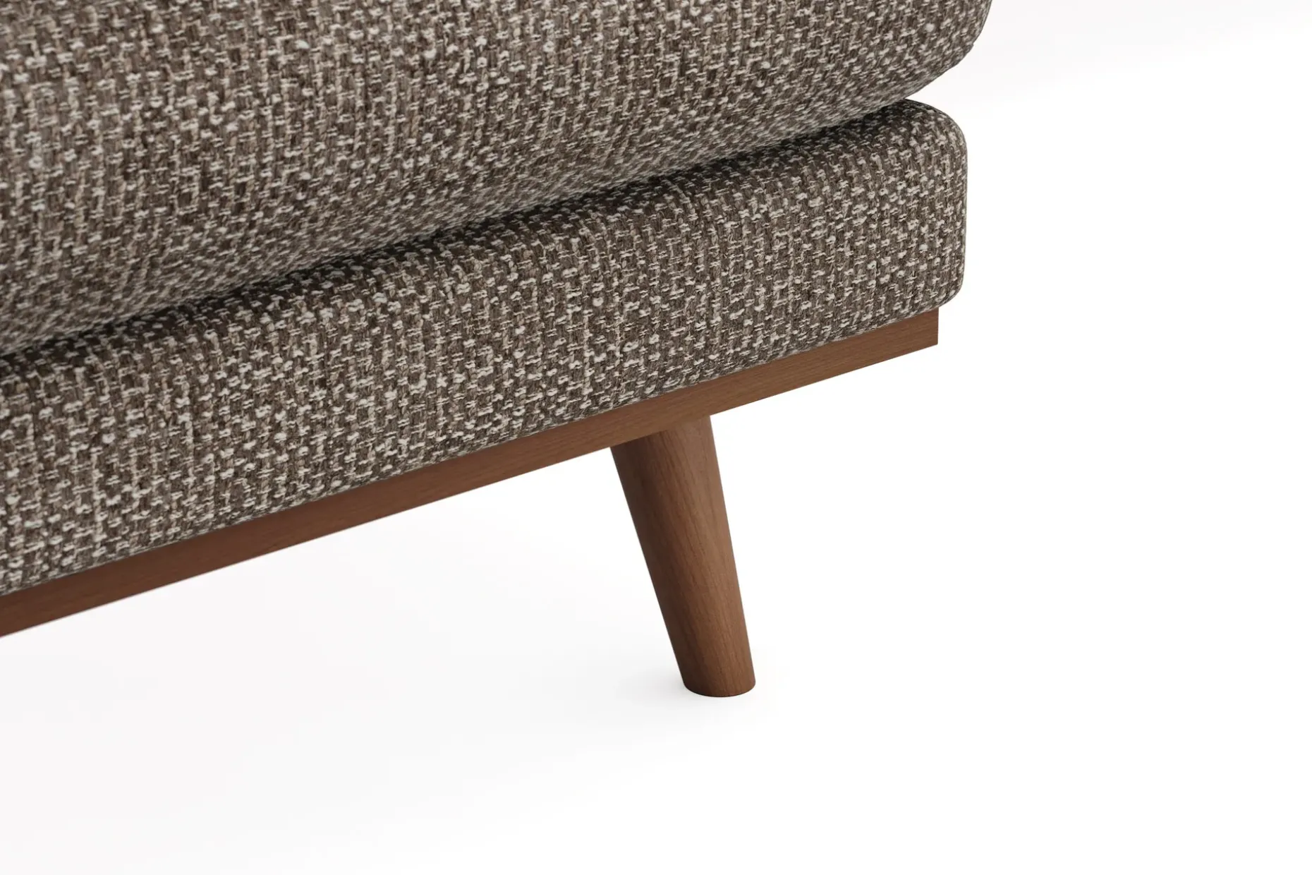 Copenhagen Premium 5-sits Högervänd U-formad Djup Soffa med Divan och Schäslong i Chenille