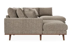 Copenhagen Premium 5-sits Högervänd U-formad Djup Soffa med Divan och Schäslong i Chenille