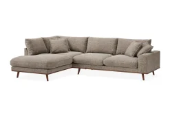Copenhagen Premium 4-sits Vänstervänd L-formad Djup Schäslongsoffa i Chenille