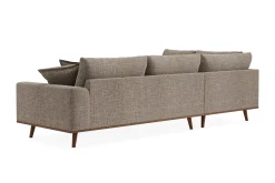 Copenhagen Premium 4-sits Vänstervänd L-formad Djup Schäslongsoffa i Chenille
