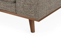 Copenhagen Premium 4-sits Vänstervänd L-formad Djup Schäslongsoffa i Chenille