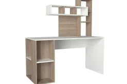 Coralle Skrivbord 140 cm med Förvaring Hyllor