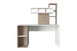 Coralle Skrivbord 140 cm med Förvaring Hyllor