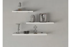 Cordin Vägghylla 2x30 cm 3-pack