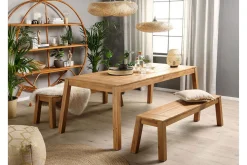 Coteto 3-sits Sittbänk Utomhus 160 cm