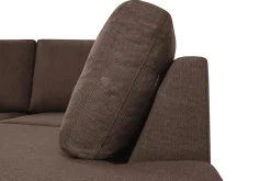 Crazy 4-sits Högervänd U-formad Large Soffa med Divan och Schäslong i Tyg
