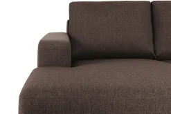 Crazy 4-sits Högervänd U-formad Large Soffa med Divan och Schäslong i Tyg