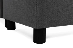 Crazy 5-sits Högervänd U-formad X-Large Soffa med Divan och Schäslong i Tyg