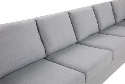 Crazy 6-sits Högervänd U-formad XX-Large Soffa med Divan och Schäslong i Tyg