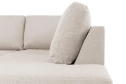 Crazy 4-sits Högervänd U-formad Small Soffa med Divan och Schäslong i Tyg