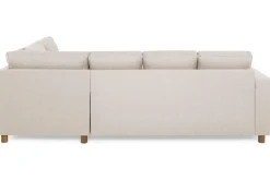 Crazy 4-sits Högervänd U-formad Small Soffa med Divan och Schäslong i Tyg