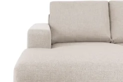 Crazy 4-sits Högervänd U-formad Small Soffa med Divan och Schäslong i Tyg