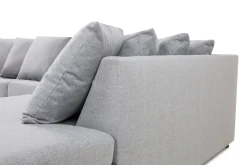 Crazy 5-sits Högervänd U-formad X-Large Soffa med Divan och Schäslong i Tyg inkl Kuvertkuddar