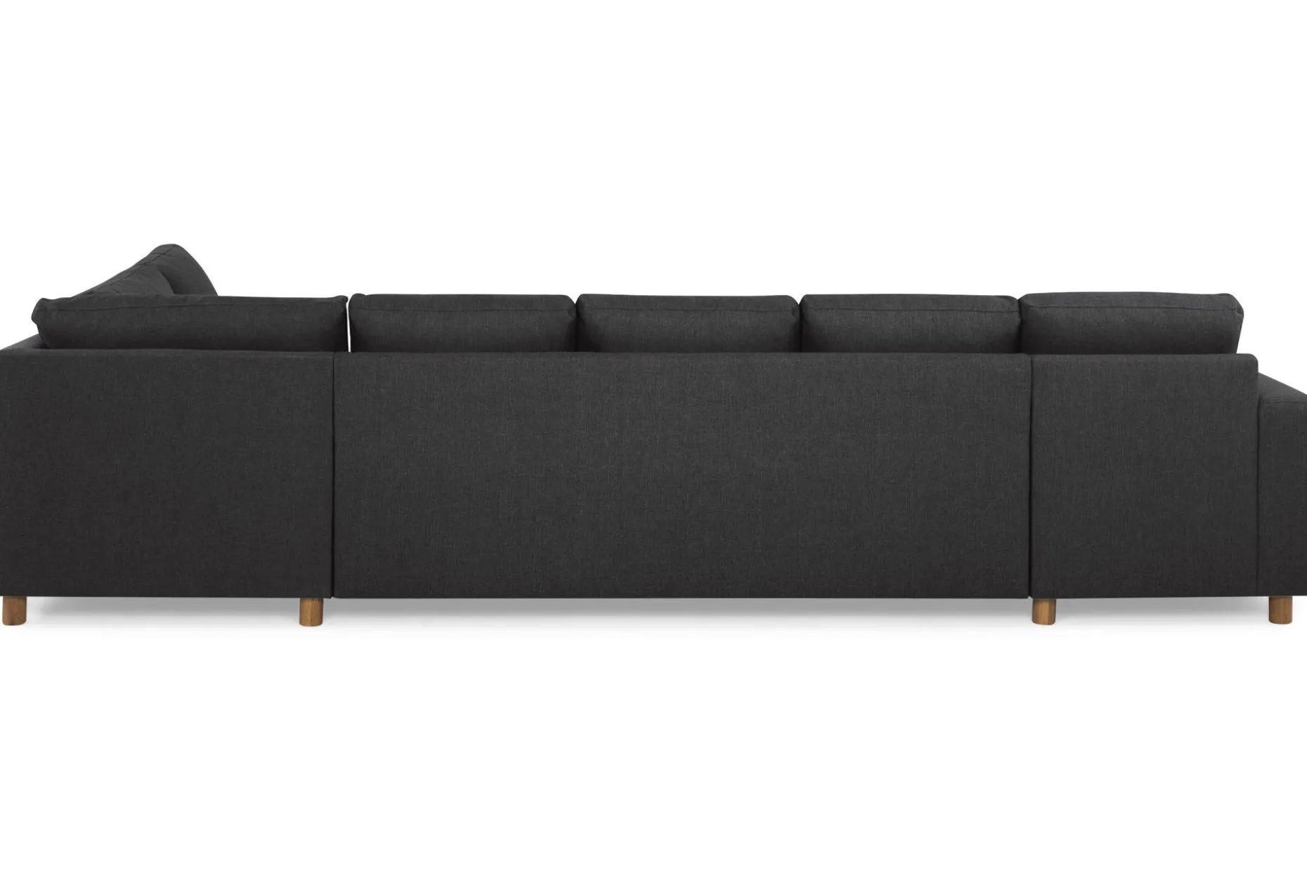 Crazy 5-sits Högervänd U-formad X-Large Soffa med Divan och Schäslong i Tyg