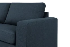 Crazy 3-sits Vänstervänd L-formad Schäslongsoffa i Tyg