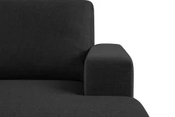 Crazy 5-sits Vänstervänd U-formad X-Large Soffa med Divan och Schäslong i Tyg