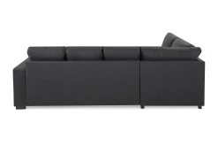 Crazy 4-sits Vänstervänd U-formad Small Soffa med Divan och Schäslong i Tyg