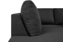 Crazy 4-sits Vänstervänd U-formad Small Soffa med Divan och Schäslong i Tyg