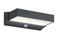 Cuando LED Vägglampa rörelsessensor antracit