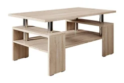 Cubeia Soffbord 110 cm med Förvaring Hyllor