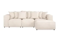 Cubo 4-sits Djup Modulsoffa med Divan i Tyg