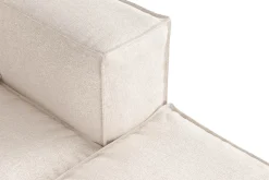 Cubo 4-sits Djup Modulsoffa med Divan i Tyg