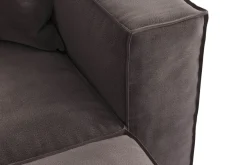 Cubo 4-sits L-formad Djup Modulsoffa med Divan i Sammet
