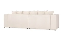 Cubo 4-sits L-formad Djup Modulsoffa med Divan i Tyg
