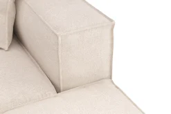 Cubo 5-sits U-formad Djup Modulsoffa Med Divan och Schäslong i Sammet