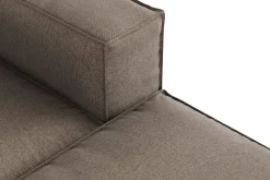 Cubo 4-sits Vändbar L-formad Djup Modulsoffa med Divan i Tyg