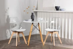 Danburi Matgrupp 60 cm Rund med 2 Edvin stolar