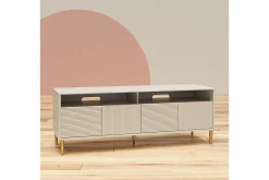 Daphne Tv-bänk 158,5x50 cm Vit