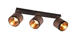 Davos Spotlight 3L E14 mattsvart/ greige