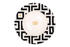 DECO Djupa Tallrikar Benporslin Ø24,5 cm