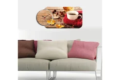 Decorative MDF Clock (2 Pieces) 68x32