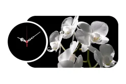 Decorative MDF Clock (2 Pieces) 68x32