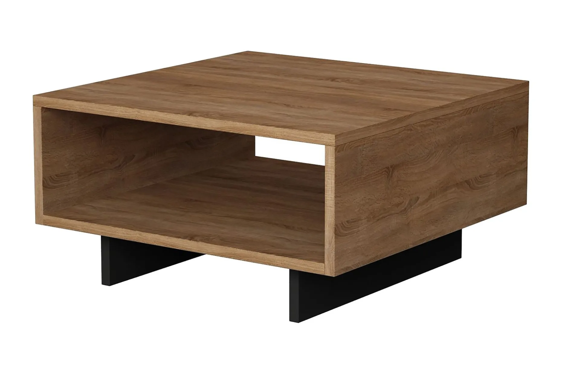 Decorta Soffbord 60 cm med Förvaring Hylla