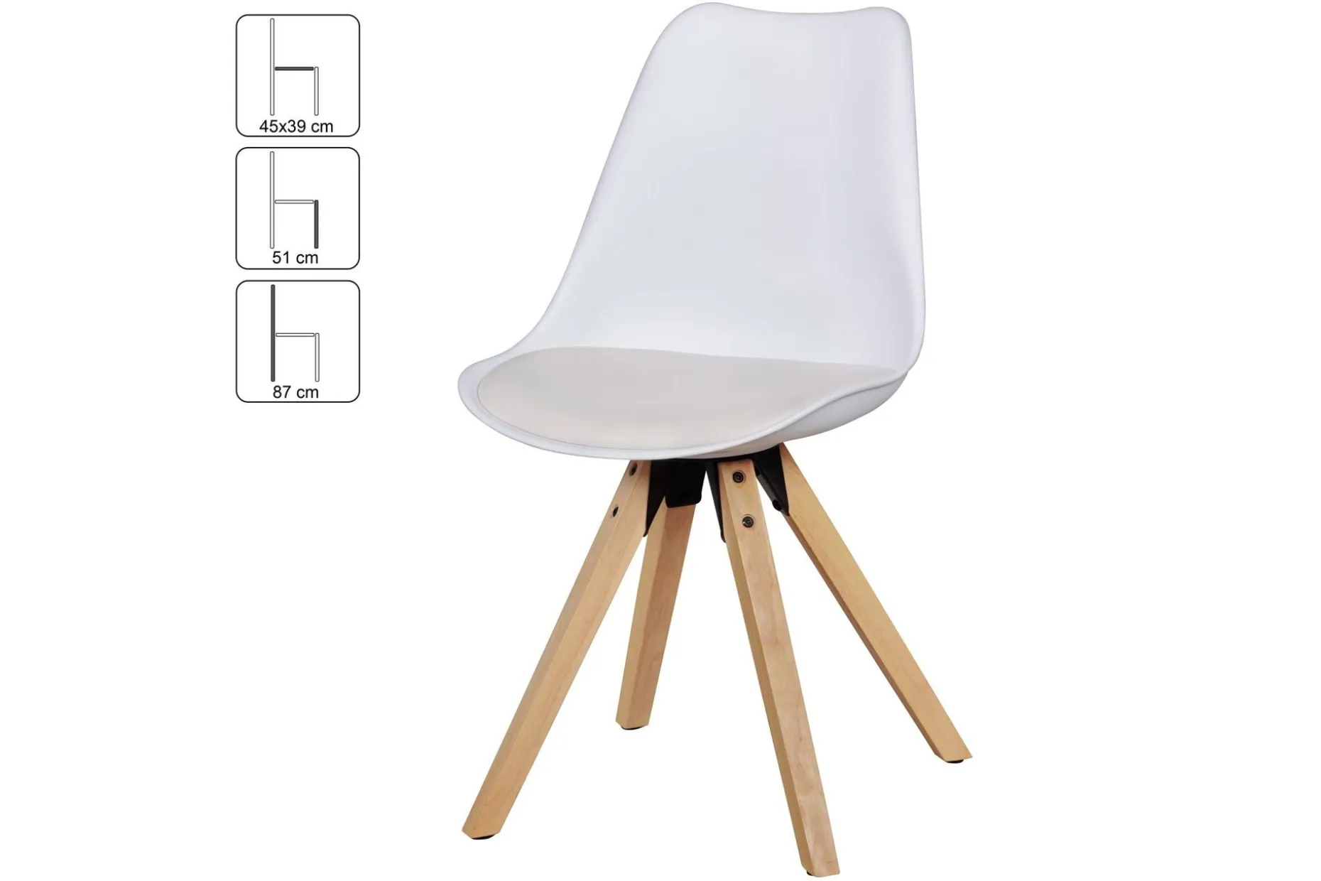 Dedhia Matstol 2-pack