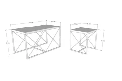 Defneia Soffbord 100 cm