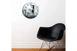 Dekorativ MDF Väggklocka 40 cm