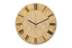 Dekorativ MDF Väggklocka 30 cm