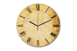 Dekorativ MDF Väggklocka 30 cm