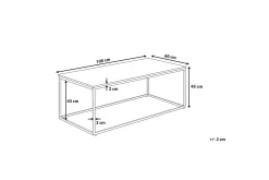 Delano Soffbord 100 cm
