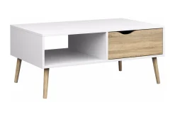 Delta Soffbord 99 cm med Förvaring Låda + Hylla