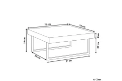 Deluz Soffbord 75 cm