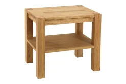 Demottte Sängbord 50 cm med Förvaring Hylla