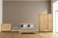 Demottte Sängbord 50 cm med Förvaring Hylla